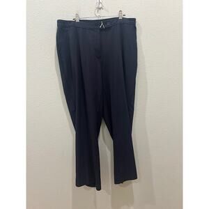 Investments Women's Size 16W Navy Dress Pants with side pockets